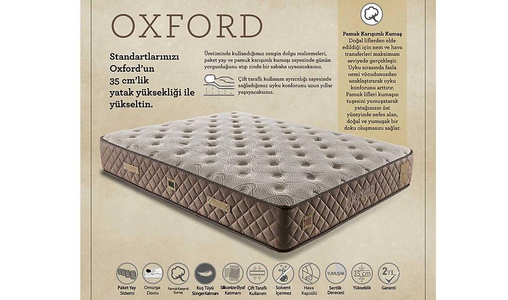 Oxford Ortopedik Yatak Yatak Modelleri
