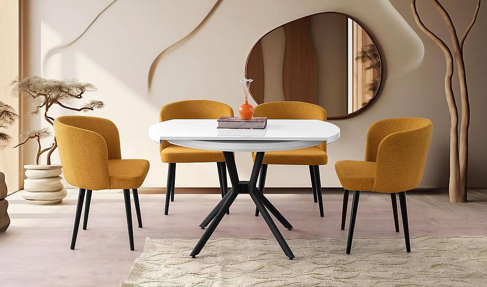 Alara Yemek Masası Takımı - Funny Sandalye Yemek Masası Takımı