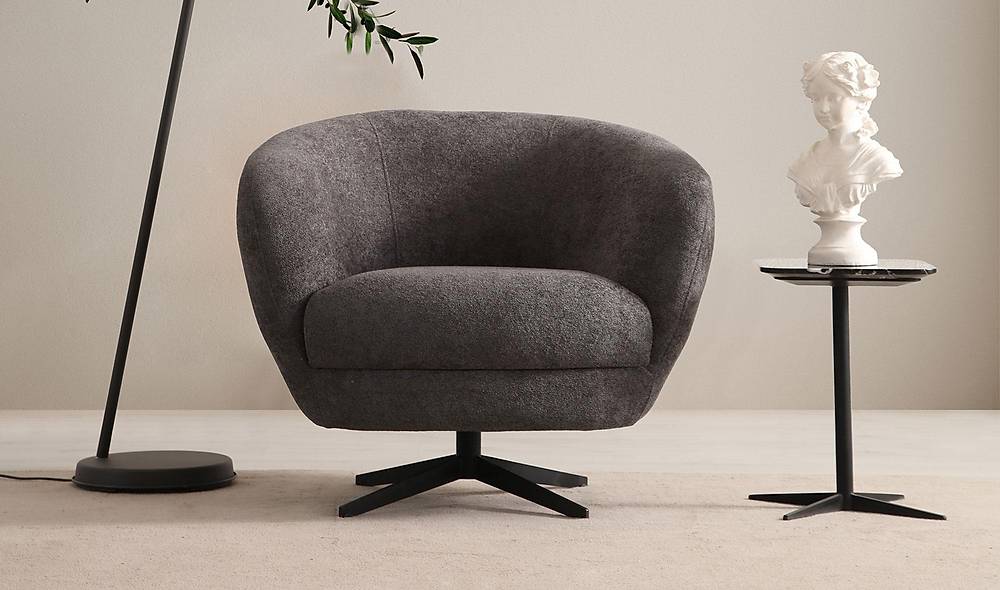 Brown Koltuk Takımı - Yataklı - Metal Ayaklı Koltuk Takımı