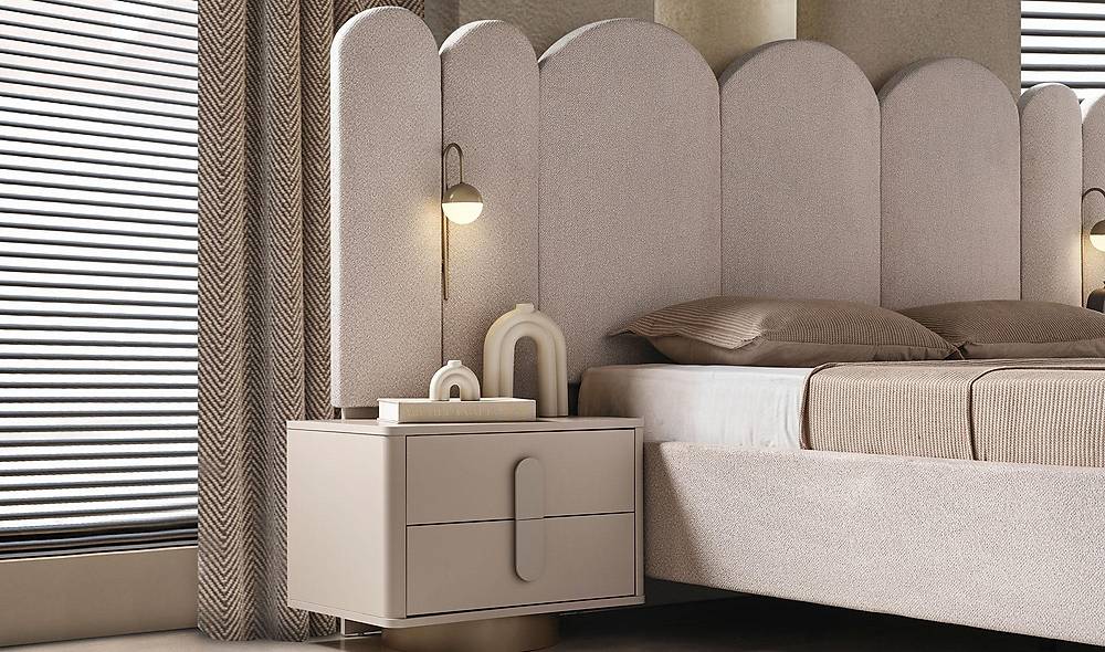 Listra Bazalı Yatak Odası - 6 Kapaklı Yatak Odası