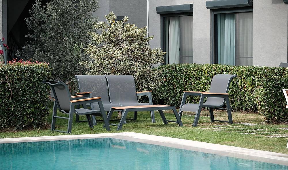 Clark Bahçe Koltuk Takımı Bahçe Oturma Grubu