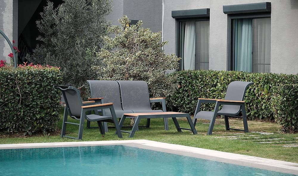 Clark Bahçe Koltuk Takımı Bahçe Oturma Grubu