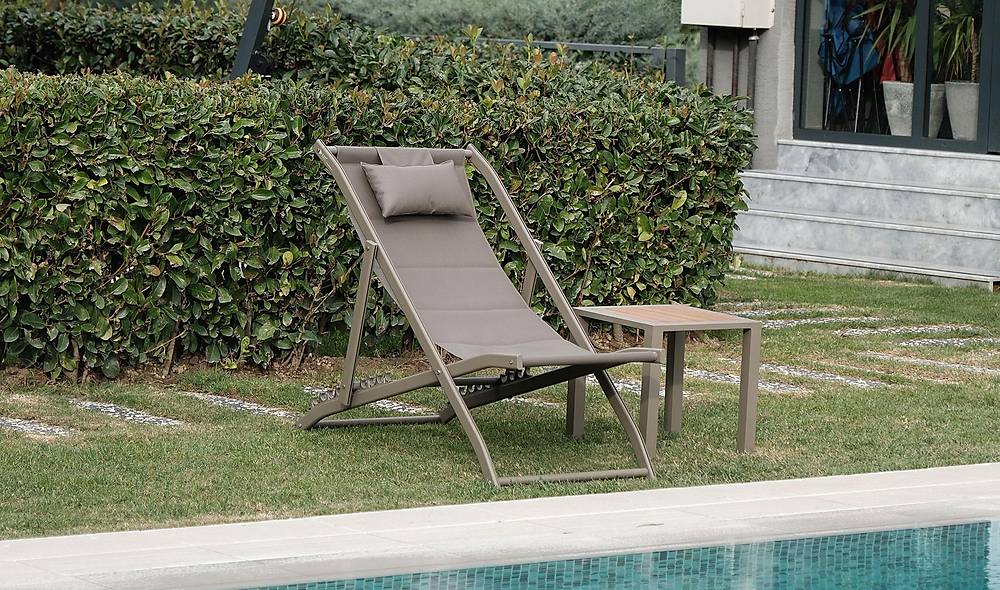 Lines Şezlong Bahçe Mobilyası