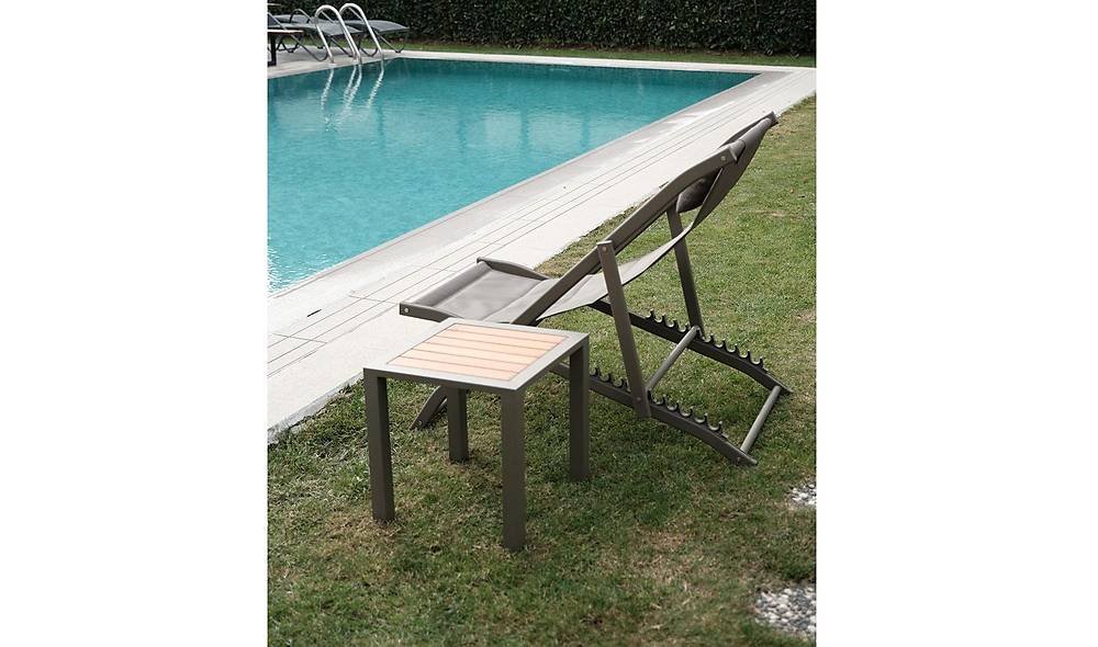 Lines Şezlong Bahçe Mobilyası