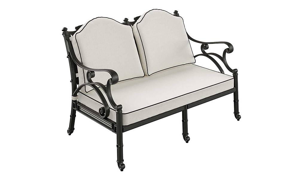 Melani Bahçe Koltuk Takımı - Siyah Bahçe Oturma Grubu