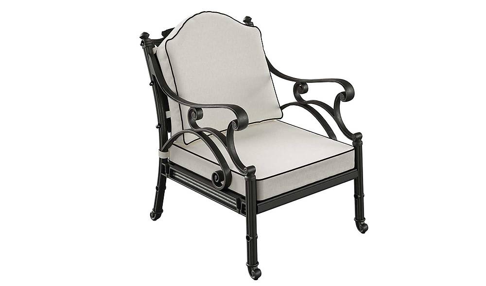 Melani Bahçe Koltuk Takımı - Siyah Bahçe Oturma Grubu