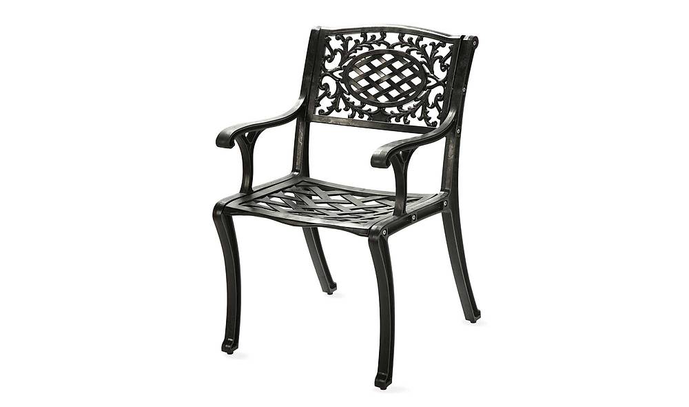 Poli Balkon - Bahçe Çay Seti - Siyah Bahçe Mobilyası