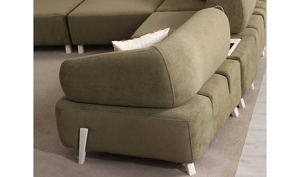 Ramona Köşe Takımı - Haki Köşe Koltuk