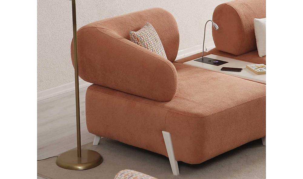 Ramona Köşe Takımı - Somon Köşe Koltuk