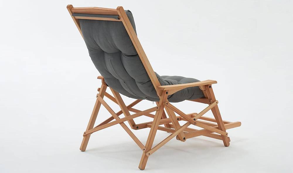 Ocean Tekli Bahçe - Balkon Koltuğu - Antrasit Bahçe Mobilyası