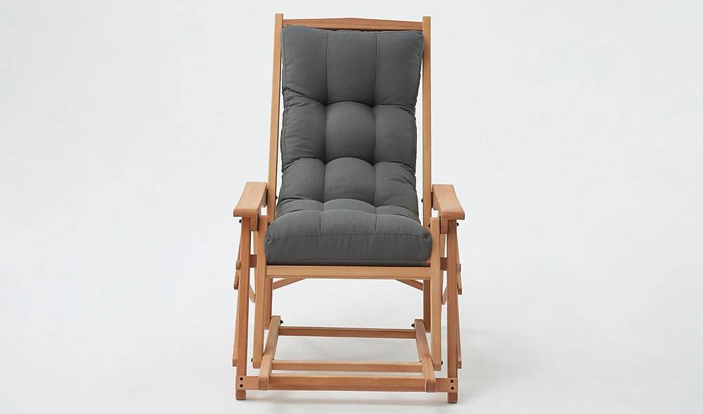 Ocean Tekli Bahçe - Balkon Koltuğu - Antrasit Bahçe Mobilyası