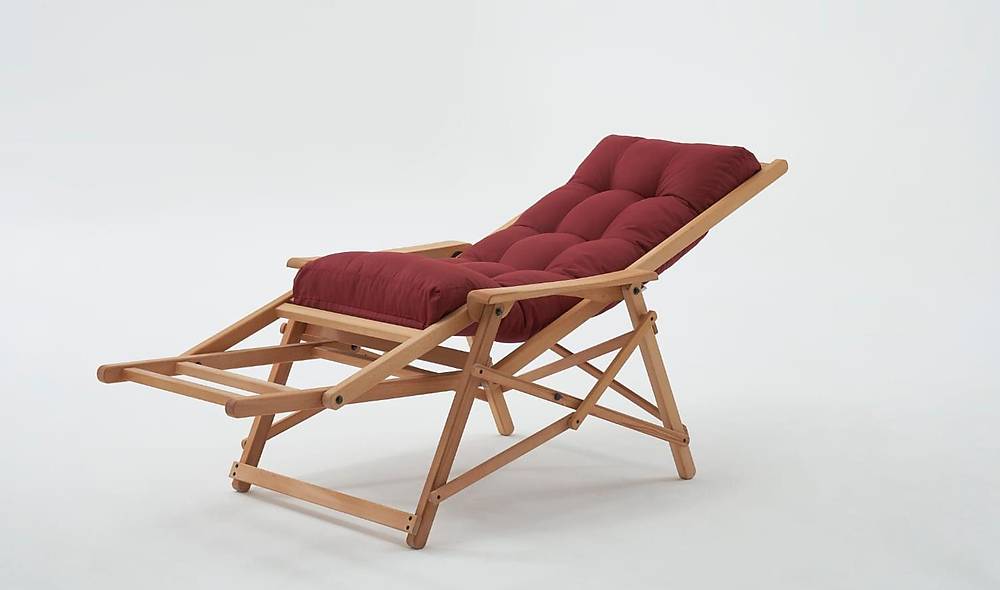 Ocean Tekli Bahçe - Balkon Koltuğu - Bordo Bahçe Mobilyası