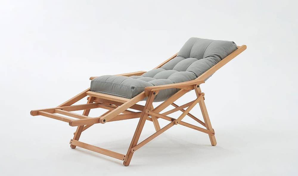 Ocean Tekli Bahçe - Balkon Koltuğu - Gri Bahçe Mobilyası