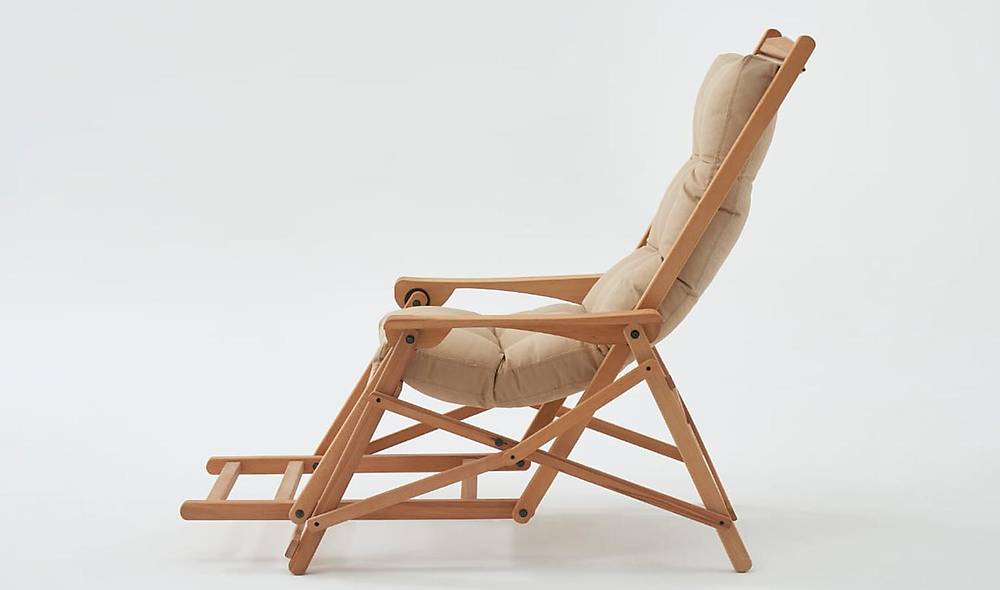 Ocean Tekli Bahçe - Balkon Koltuğu - Krem Bahçe Mobilyası