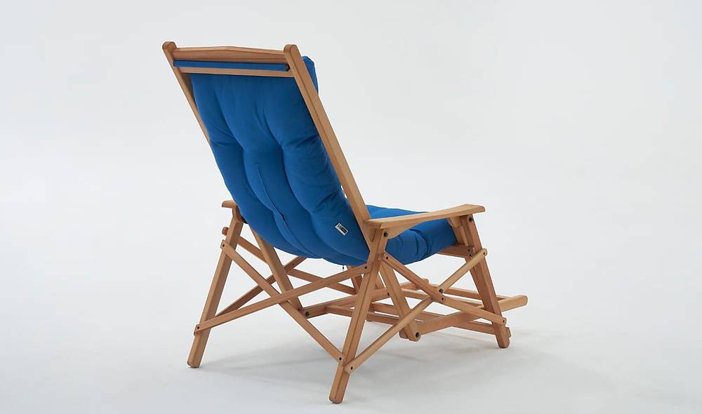 Ocean Tekli Bahçe - Balkon Koltuğu - Mavi Bahçe Mobilyası