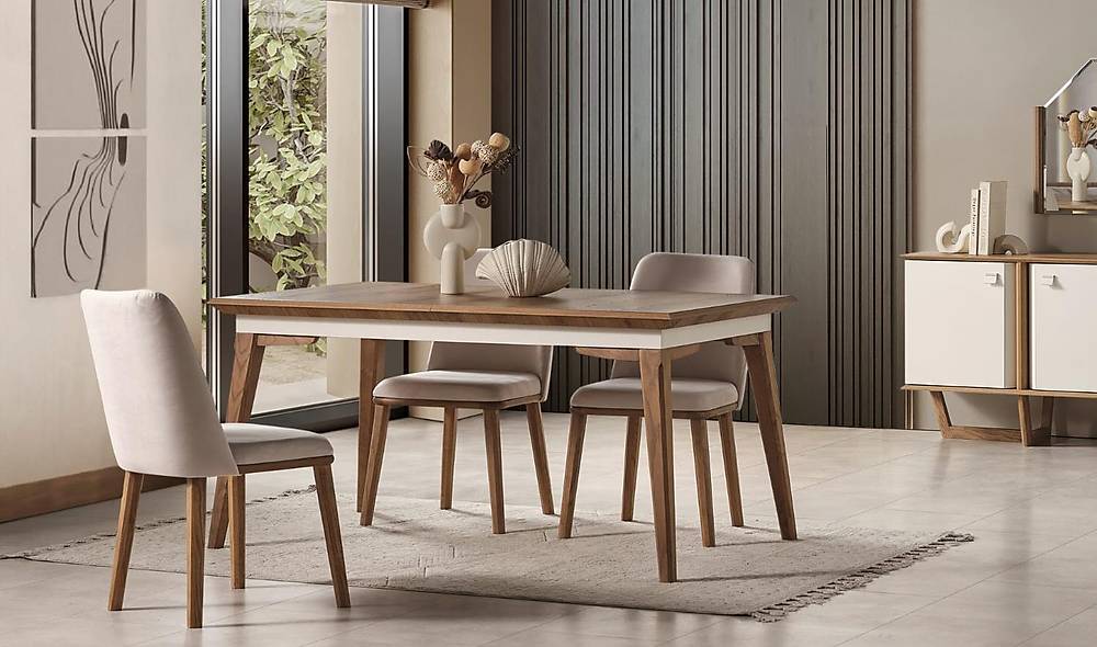 Naturel Yemek Odası Yemek Odası