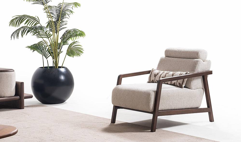 Alya Koltuk Takımı - Krem Koltuk Takımı