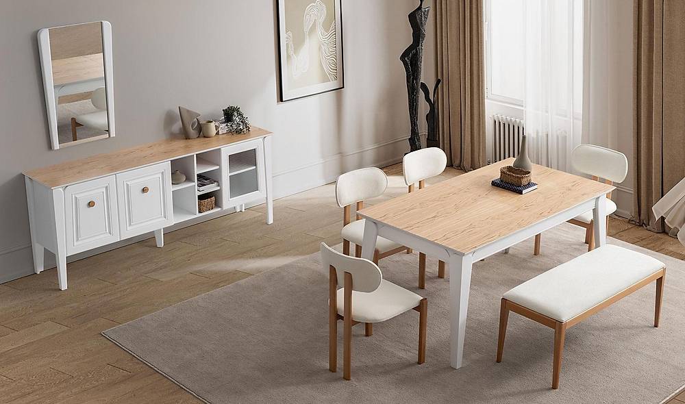 İnpera Yemek Odası - Nervürlü Yemek Odası