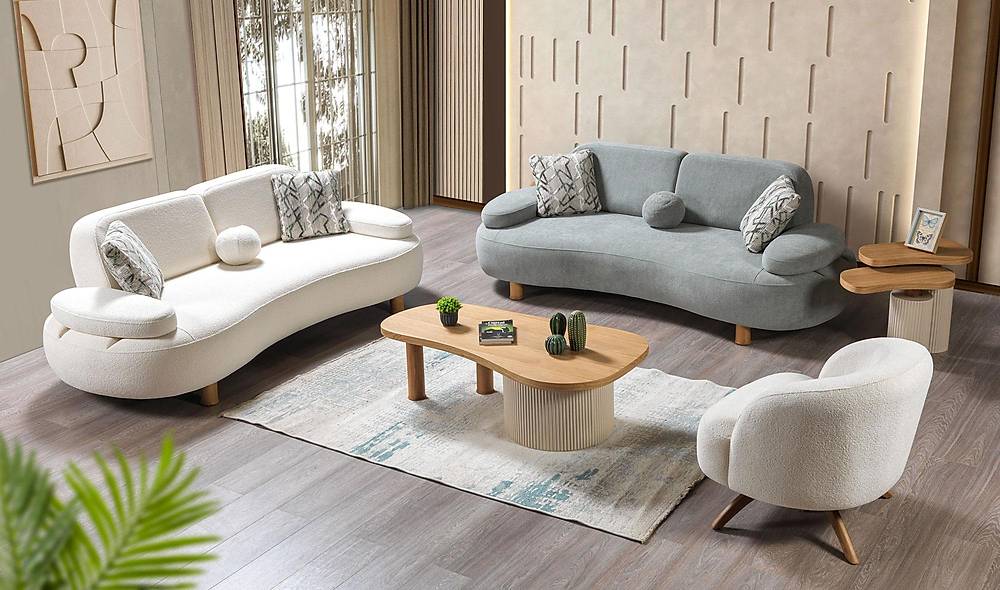 Floransa Koltuk Takımı - Dik Ayak Koltuk Takımı