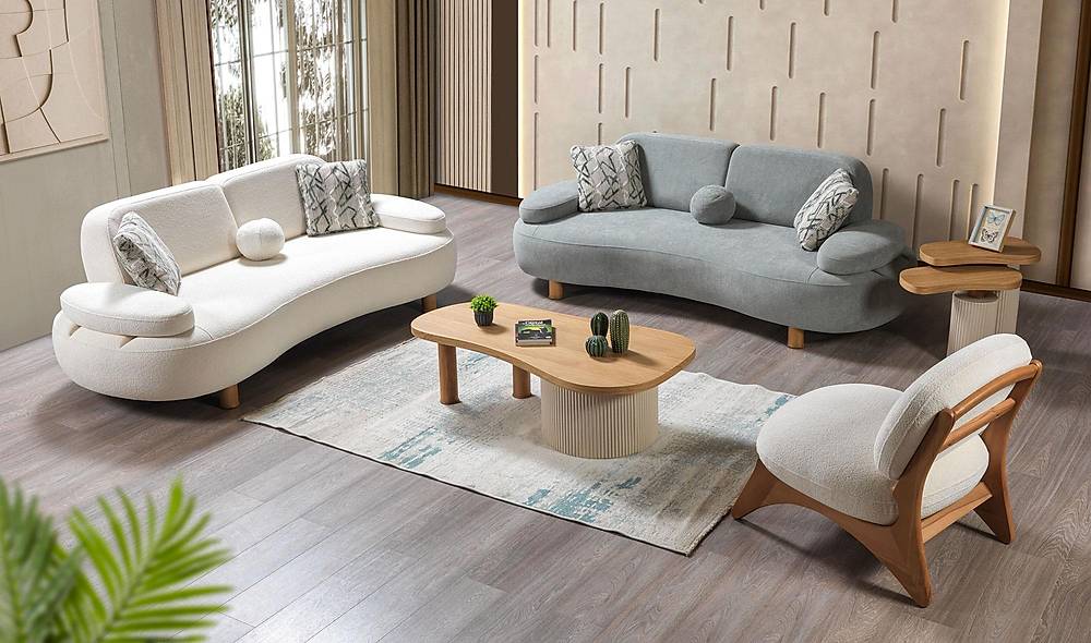 Floransa Koltuk Takımı - Dik Ayak Koltuk Takımı