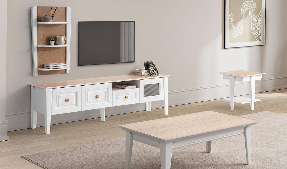 İnpera Tv Ünitesi - Nervürlü TV Ünitesi