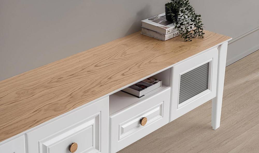 İnpera Tv Ünitesi - Nervürlü TV Ünitesi