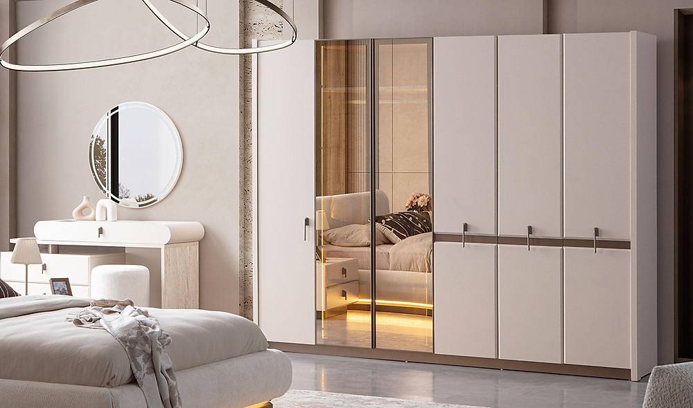 Lacy Bazalı Yatak Odası Yatak Odası