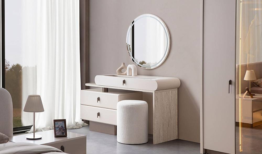 Lacy Bazalı Yatak Odası Yatak Odası