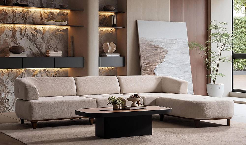 Colle Koltuk Takımı - Köşeli Koltuk Takımı