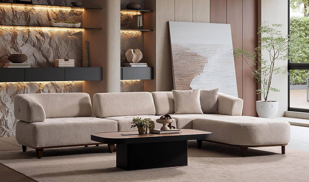 Colle Köşe Takımı Köşe Koltuk