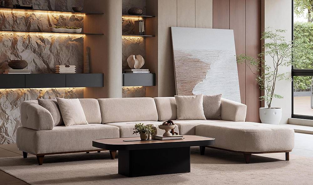 Colle Köşe Takımı Köşe Koltuk