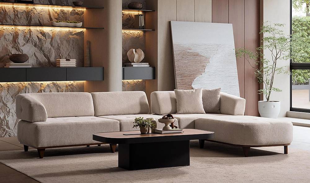 Colle Köşe Takımı Köşe Koltuk