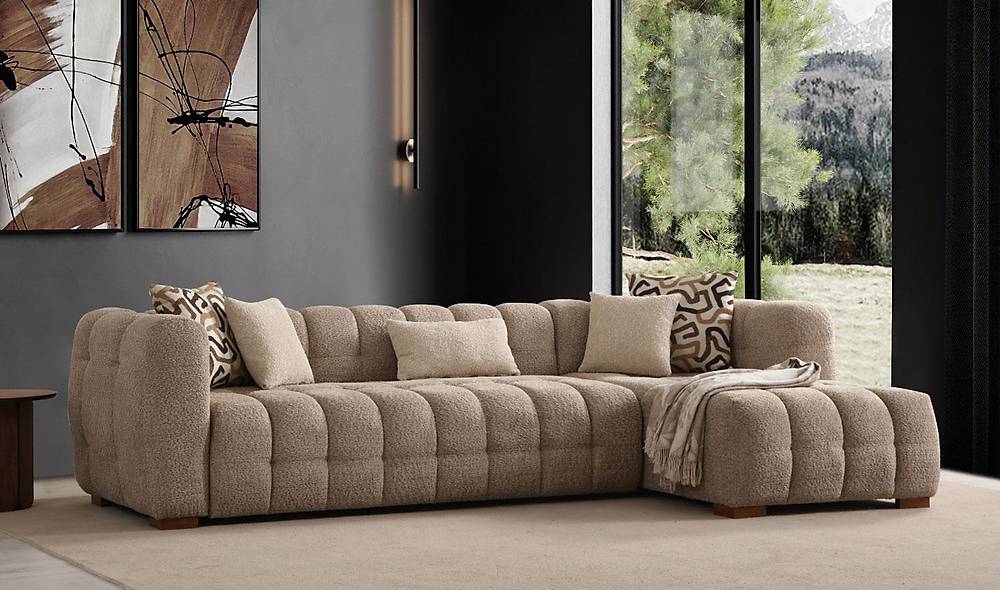 Vitela Köşe Takımı - Yataklı Köşe Koltuk