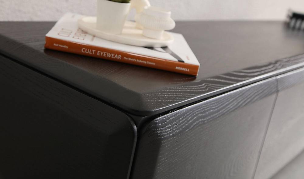 Roxas Tv Sehpası - Siyah TV Ünitesi