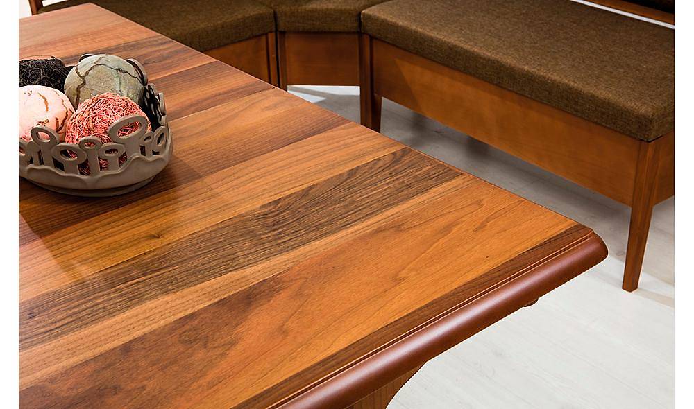 Bombeli Mutfak Köşe Takımı - Kahve Masa Sandalye