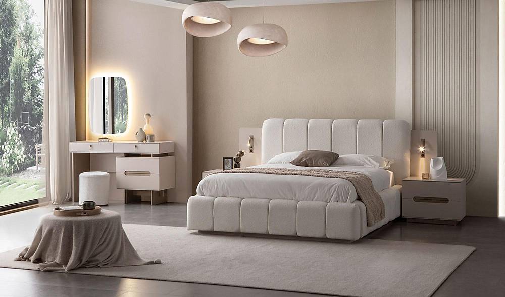 Joss Bazalı Yatak Odası Yatak Odası