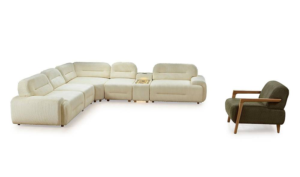 Toba Köşe Takımı Köşe Koltuk