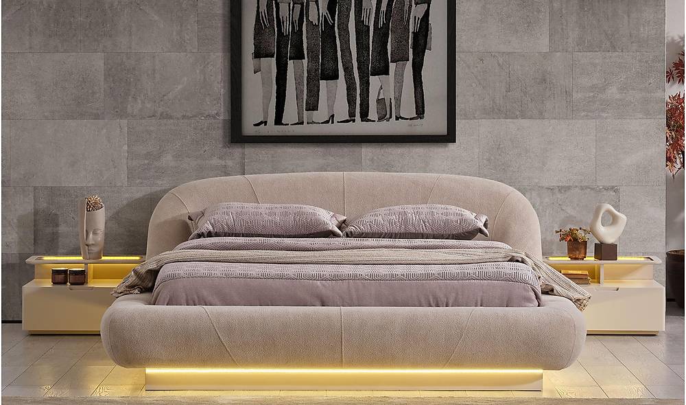 Rush Bazalı Yatak Odası Yatak Odası