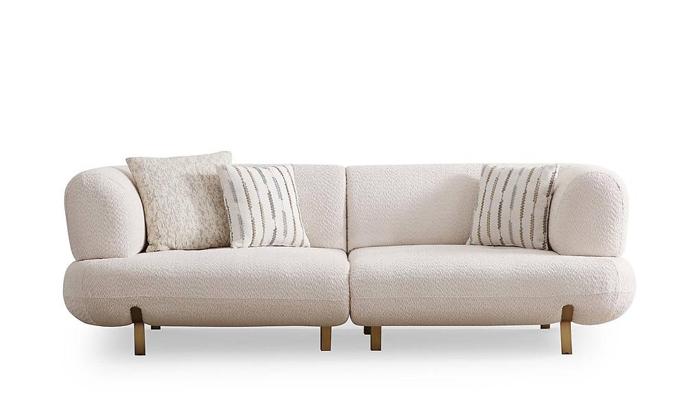 Brown Koltuk Takımı - Antik Gold Koltuk Takımı