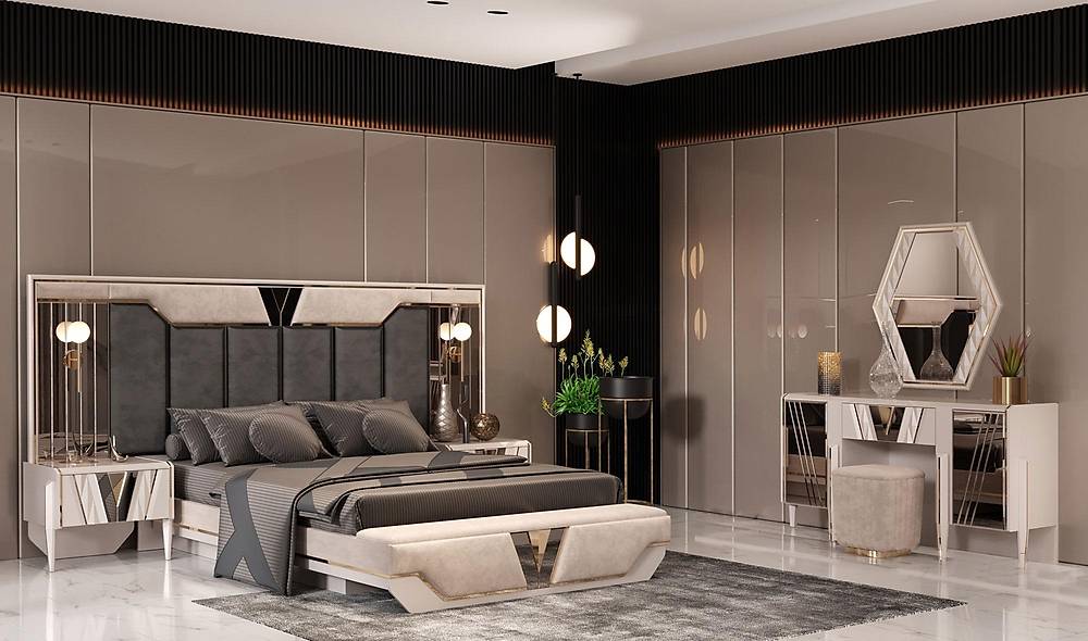 Dubai Yatak Odası Yatak Odası