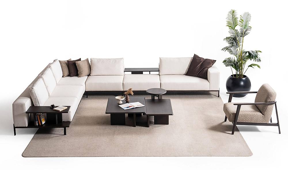 Dusty Köşe Takımı Köşe Koltuk