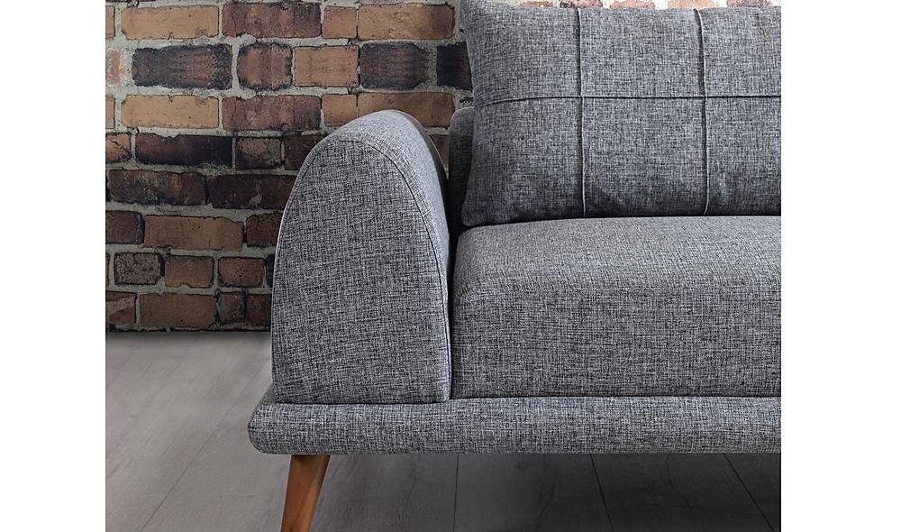 Bona Köşe Takımı - Gri Köşe Koltuk