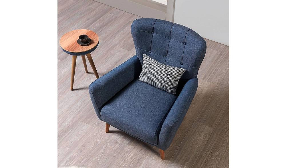 Bona Köşe Takımı - Lacivert Köşe Koltuk