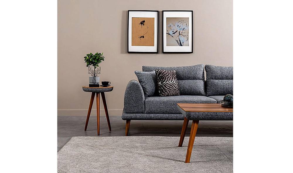 Tiara Köşe Takımı - Gri Köşe Koltuk