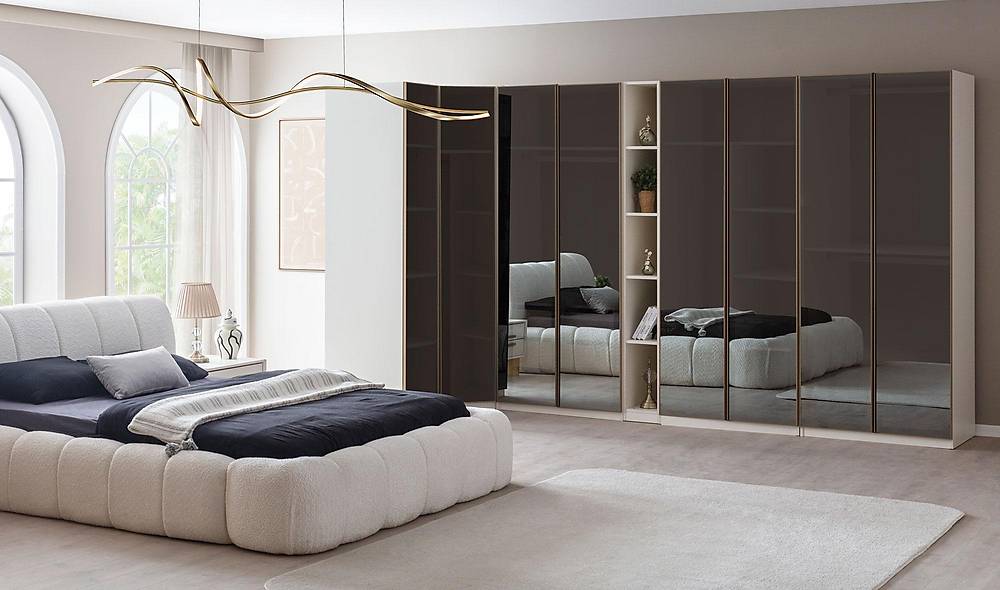 Colina Yatak Odası - Köşe Dolaplı Giyinme Odası