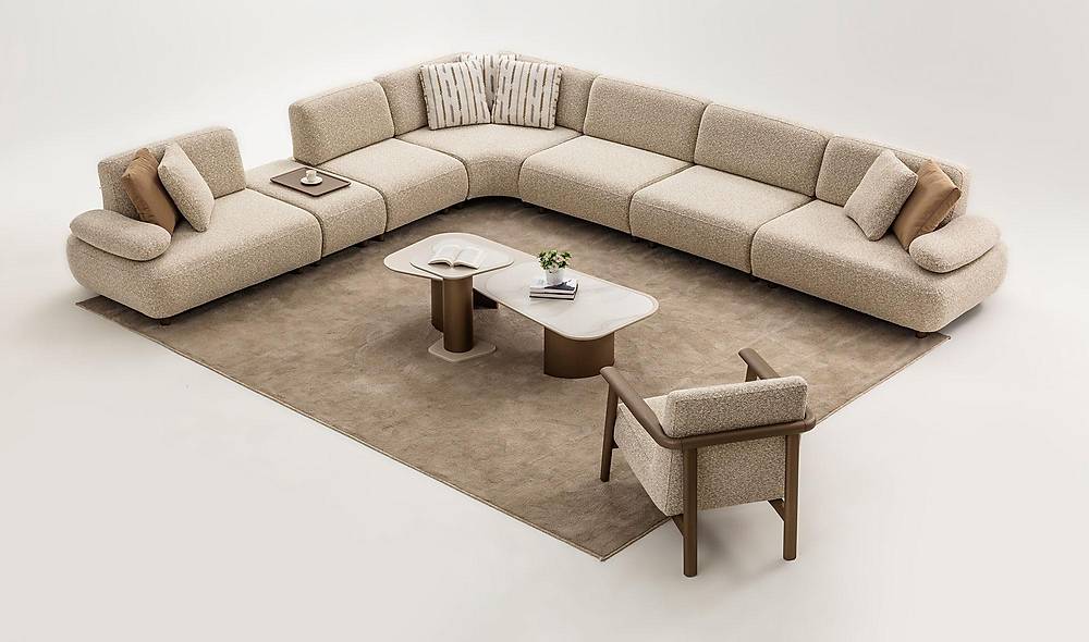 Madrid Köşe Takımı - Medium Köşe Koltuk