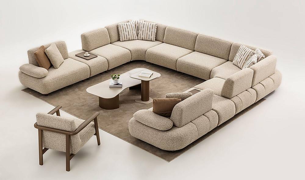 Madrid Köşe Takımı - Medium Köşe Koltuk