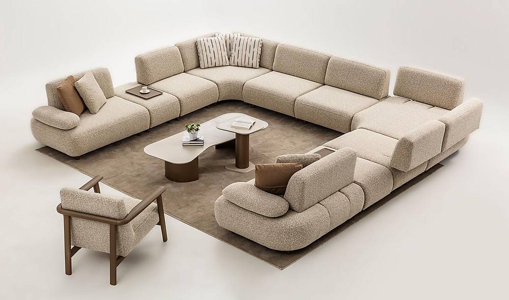 Madrid Köşe Takımı - Medium Köşe Koltuk