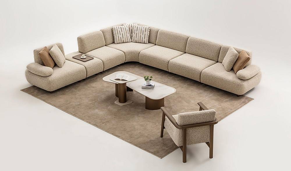 Madrid Köşe Takımı - Large Köşe Koltuk