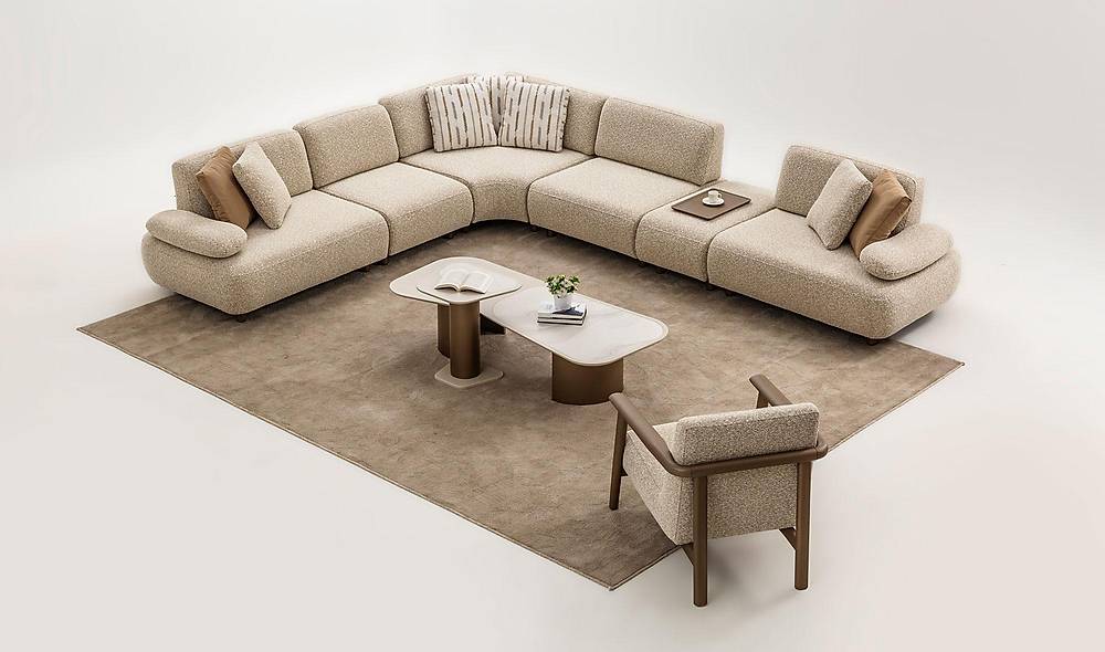 Madrid Köşe Takımı - Large Köşe Koltuk